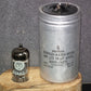 One vintage Siemens PIO capacitor 16u 400V Klangfilm Made in West Germany 1970