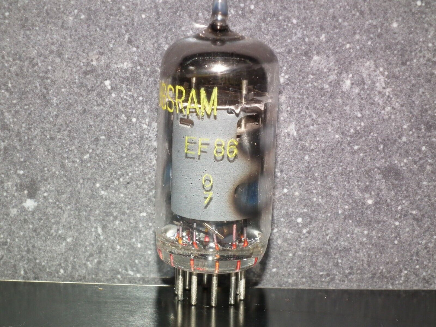 EF86 Tungsram 6267 NOS NIB, early 60s, tested 100%, made in Austria