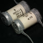 Two vintage Sikatrop Capacitors 0.05mfd 250V Siemens Klangfilm Hi-End 50nF 250V