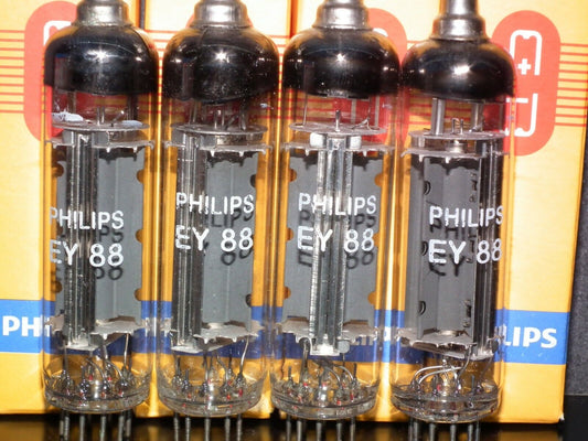 Ten ( 10 pcs ) EY88 6AL3 Philips dumper booster diode NOS NIB