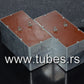 Two vintage Siemens electrolytic capacitors 2500uF / 35V Klangfilm, Germany
