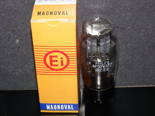 GZ32 Mullard Philips 5V4G Used Tested NOS Strong Balanced D Getter Round cathode
