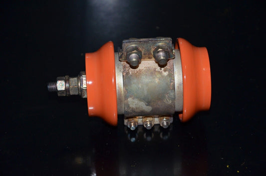 LCC France 560pF 8.5KV doorknob capacitor for professional broadcast & ham radio