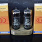 6L6GC EI Yugoslavia Platinum Matched Pair NOS NIB Welded Anodes