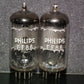 Platinum matched pair EF86 6267 Valvo Hamburg Rebranded Philips Low Noise Audio