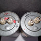 Two vintage ITT PIO capacitors 32 uF / 3.75KV 32mfd / 3.75KV W. Germany 1971