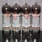 Platinum matched pair 6P43P-E Reflektor ( EL86 6CW5 )  NOS tube audio pentode