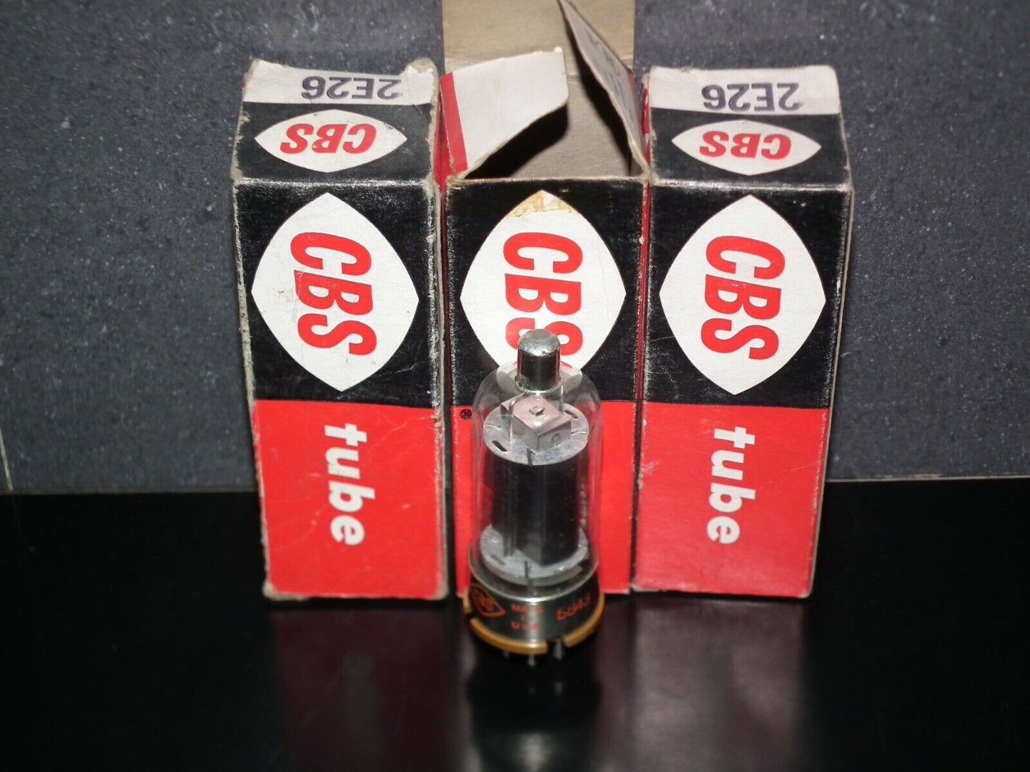 2E26 CBS Teonex NOS NIB Output pentode