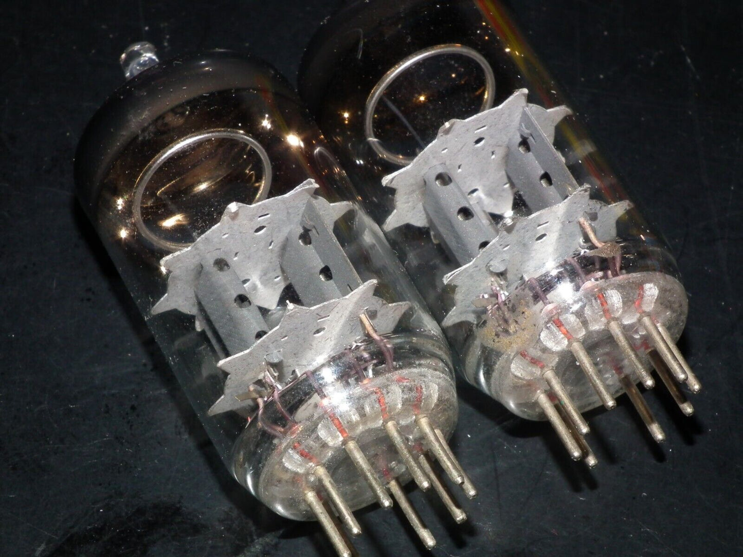 ECC83 12AX7 RFT Germany Matched Pair USED Tested 100% Balanced Triodes