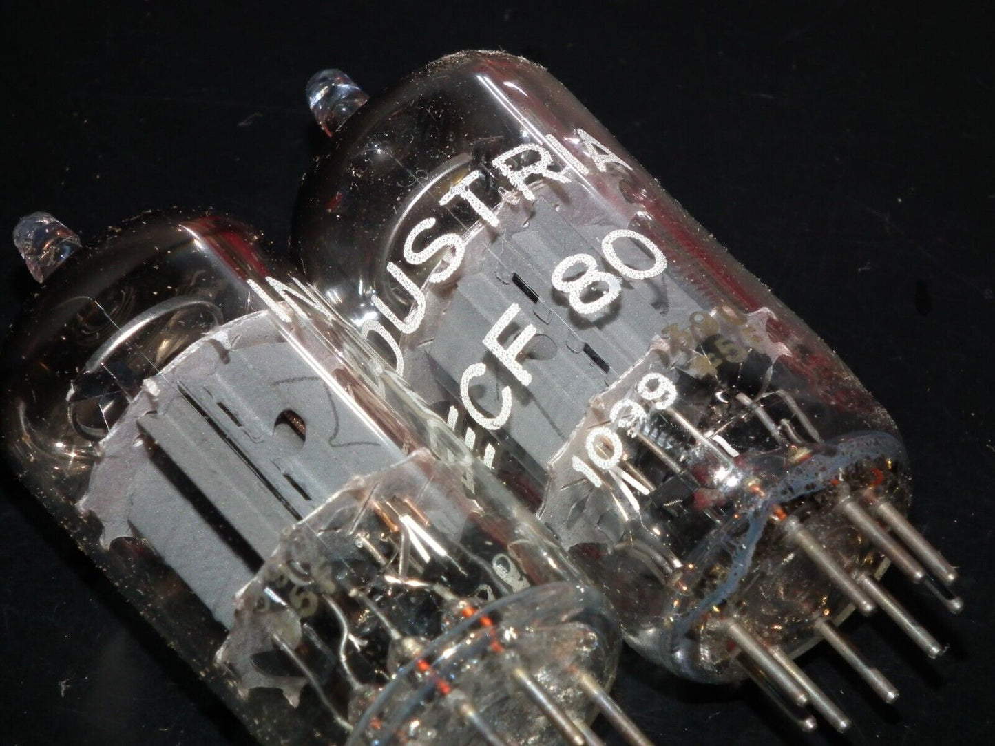 ECF80 6BL8 Siemens Standard NOS Matched Pair McIntosh MR65B MR67 MR71 333A