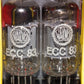 ECC83 Valvo 12AX7 Long Anodes 17mm Inclined Getter mC1 D7E Bottom Codes 120%