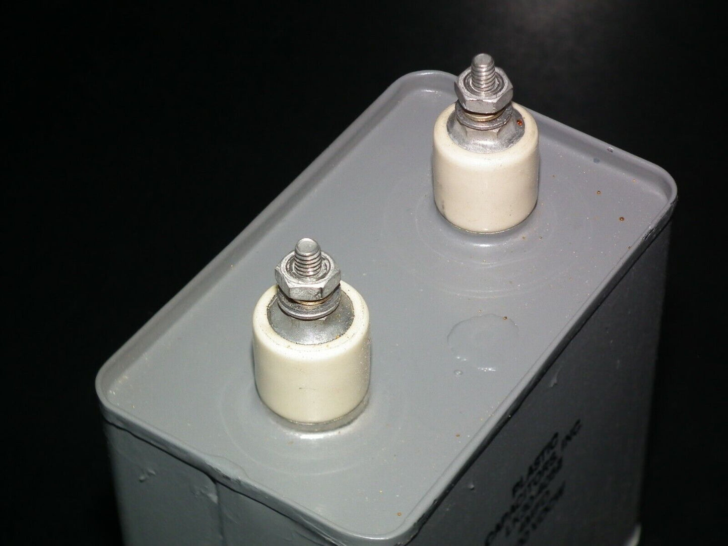 Genuine Plastic PIO Capacitor 4mfd 3000V NOS One pcs (1 capacitor) 4u 3000 VDCW