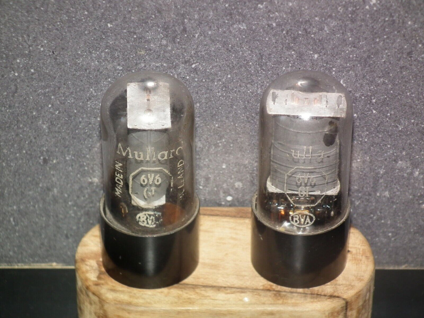 Matched Pair 6V6GTMullard G. Britain USED tested 95% Great Sounding 6V6