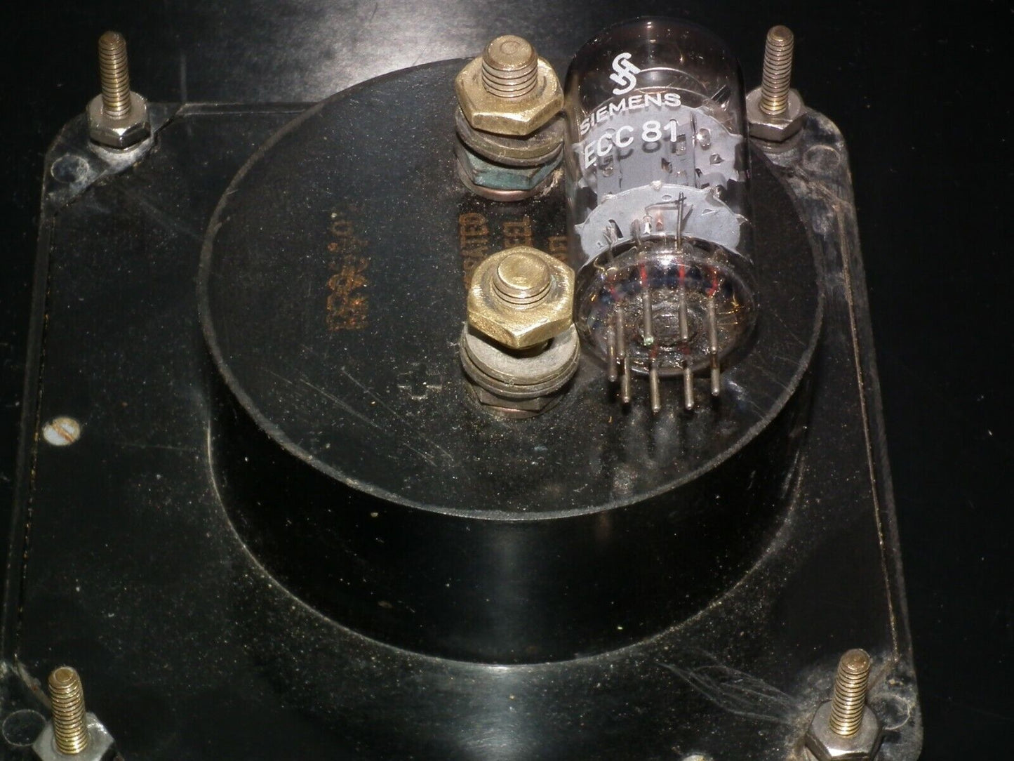 Vintage Instrument 0-1A Burlington Model 741, Ammeter, Iowa US