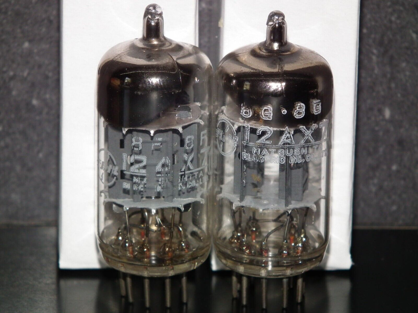 one 12AX7A ECC83 made in USA matched strong like NOS one 12AX7A ECC83 made in USA matched strong like NOS