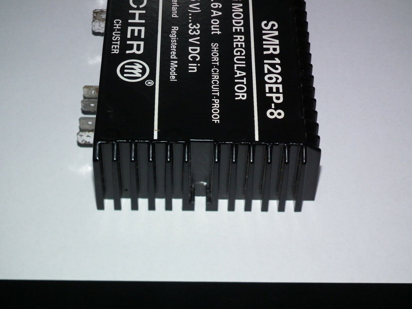 MELCHER 7.5-16V 6A DC Switching Mode Regulator 11-33VDC In Heater Filament SWISS