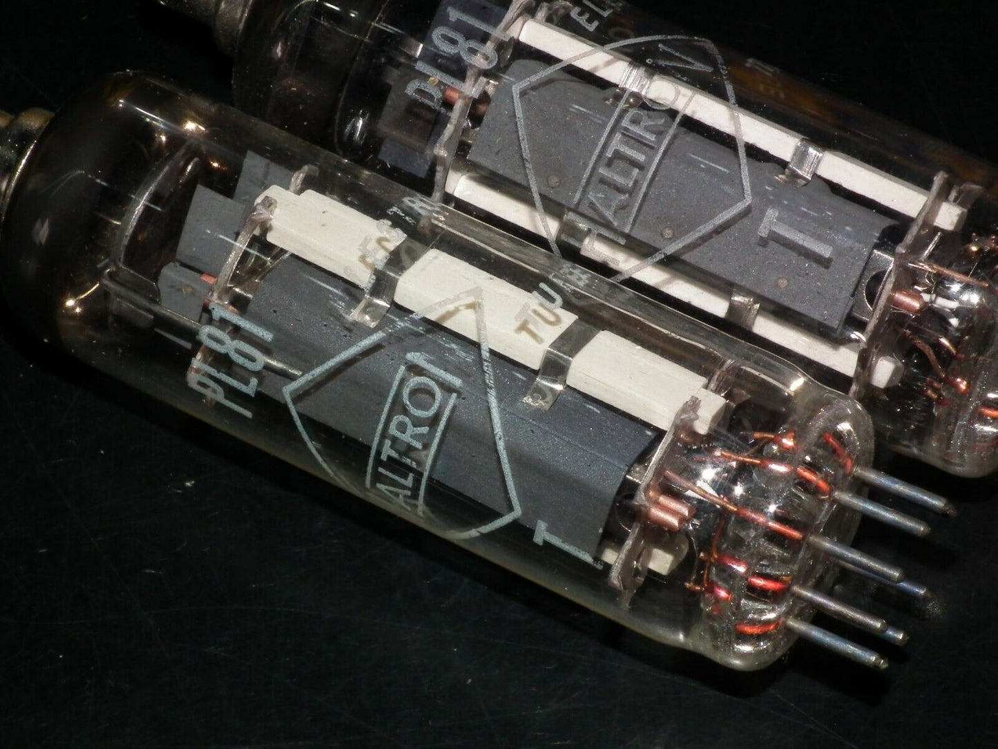 Platinum matched pair PL81 21A6 Haltron NOS tube pentode N152