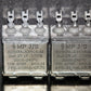Two vintage Siemens PIO capacitors 2x0.25 uF 300V Klangfilm tube audio 70s