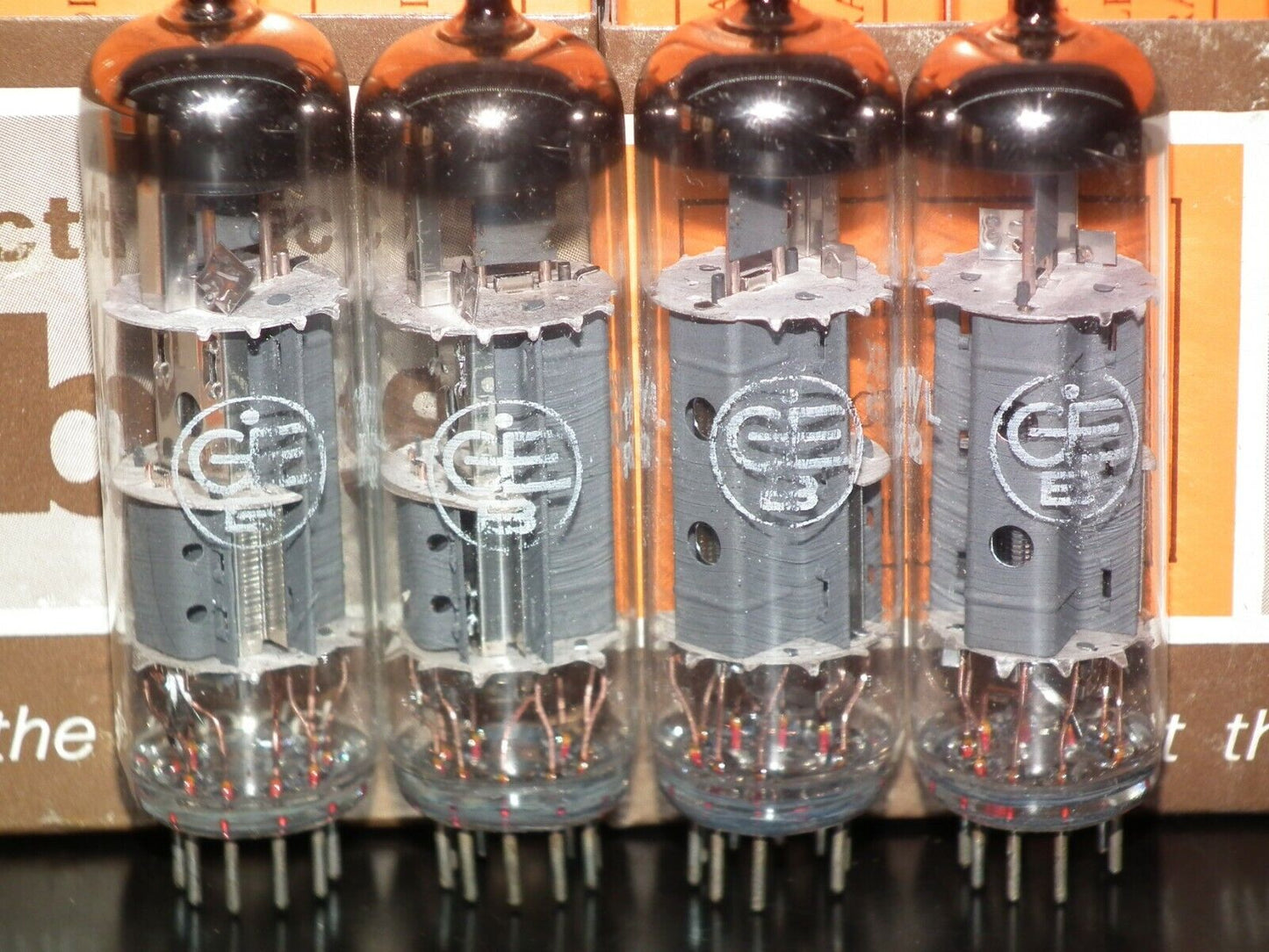Platinum Matched Pair (2 tubes) PCL805 Tungsram GEB Triode Pentode NOS NIB