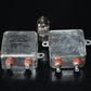 Two NOS WEST CAP SPRAGUE PIO hermetically sealed capacitor 1u 1KV CP53B1EG105K1