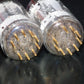 Platinum Matched Pair 6211 Telefunken ~ECC82 Tested NOS DB Gold Pins ULM ECC802S