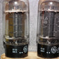 6L6GB GE Pair, Made in US in 1957, top square getter, used, tested 85%