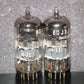 6DJ8 ECC88 Amperex Holland Matched Pair Used Tested 125% Dual Stage Getter