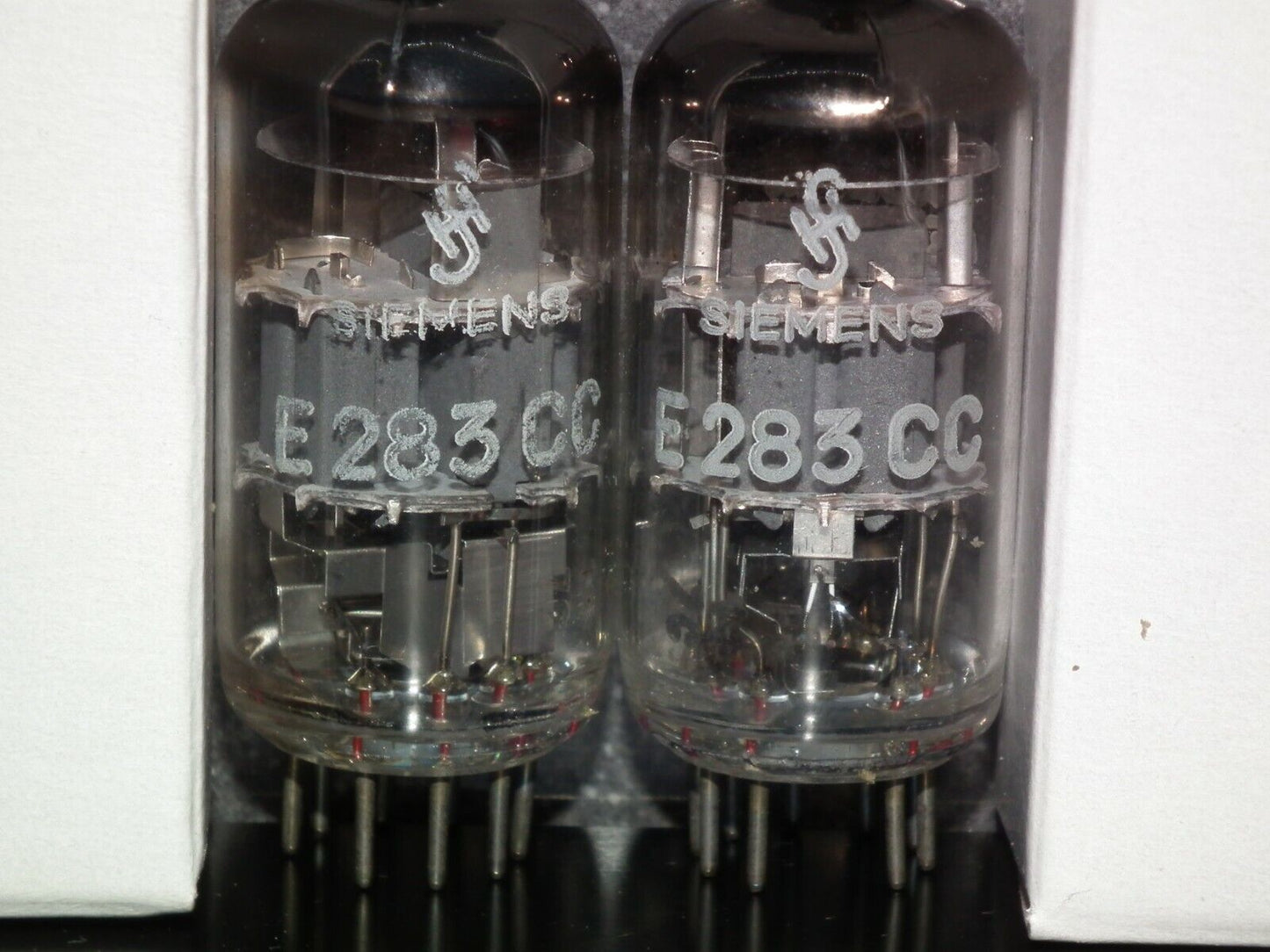 E283CC Siemens Platinum Matched Pair Pullouts NOS tested, balanced, low noise
