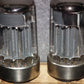 Matched pair RCA Telefunken  6080 (6AS7 5998) Triple mica, used, tested NOS