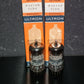 Platinum matched pair PCC189 7ES8 Ultron Tungsram very quiet, variable mu