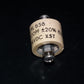 RF ceramic doorknob HV capacitor CRL858 500pF 5000V Used, tested one piece (1)