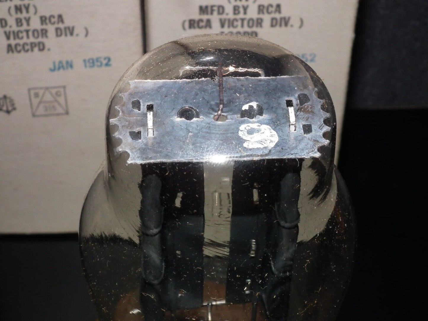 5Z3 RCA VT-145 NOS NIB in JAN Box 1952