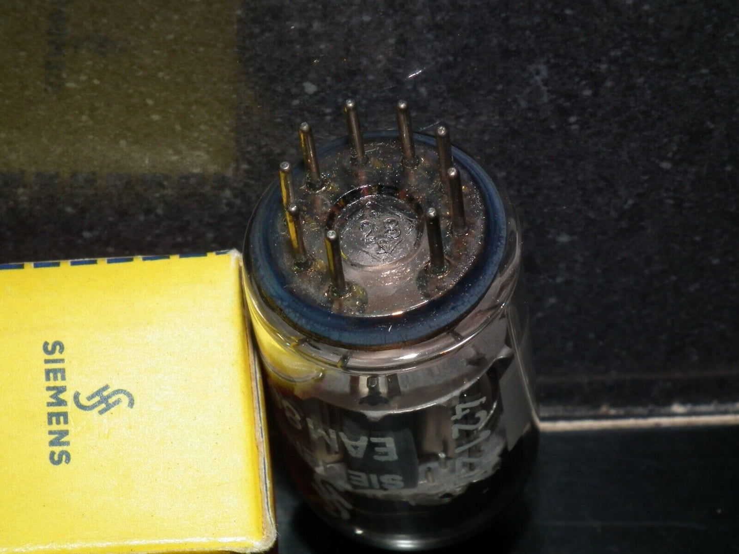 EAM86 Telefunken diamond bottom rebranded Siemens NOS NIB tested