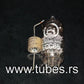 RF ceramic doorknob HV capacitor CRL853 40pF 5000V N750 Used, tested one pcs (1)