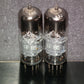 Two (2 pcs) EF85 Telefunken 6BY7 Used Tested Made in West Germany