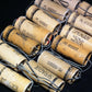 Two vintage SPRAGUE capacitors 0.1uF 500V NOS Guitar Amp MICAMOLD WAX PAPER