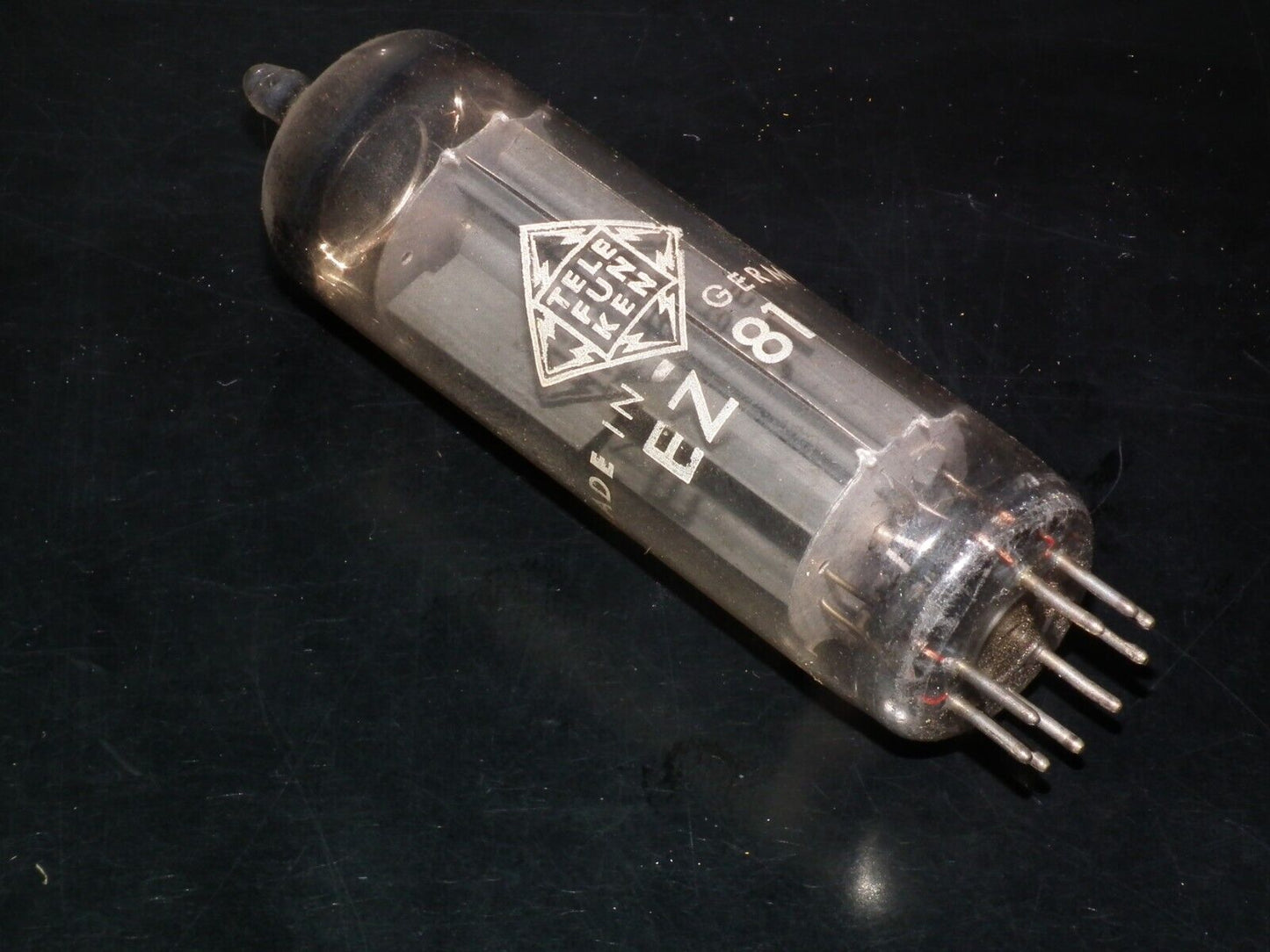 EZ81 Telefunken 6CA4 Used Tested 100% Not diamond bottom