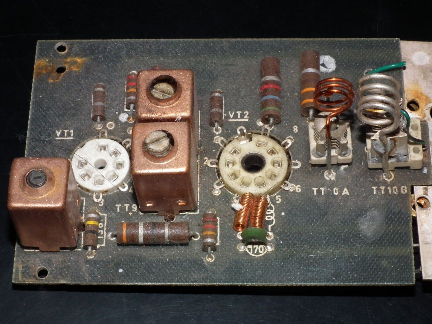 VHF TX Tube Transmitter Module - For Parts - Not working Without tubes - AS IS!