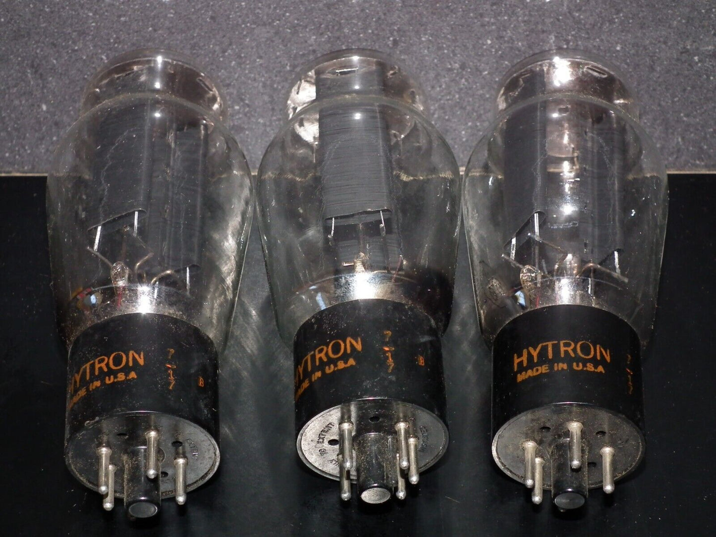 5U4G Hytron VT-244 NOS Black Plates Square getter