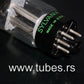 5V4GA Sylvania VT-206 NOS NIB black plates, carbonized nickel