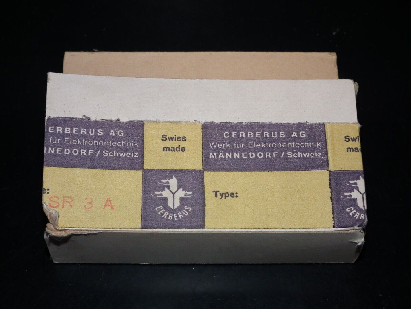 SR3A Cerberus AG Switzerland NOS NIB SR 3A