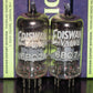Platinum matched pair (2 tubes) 6BQ7A Ediswan Made in UK NOS NIB