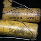 Two vintage Aerovox capacitors 0.1uF 500V NOS Guitar Amp MICAMOLD WAX PAPER