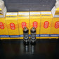 Matched Pair Philips EL50 Output Pentode RARE Dual D GETTER Metal Base same code
