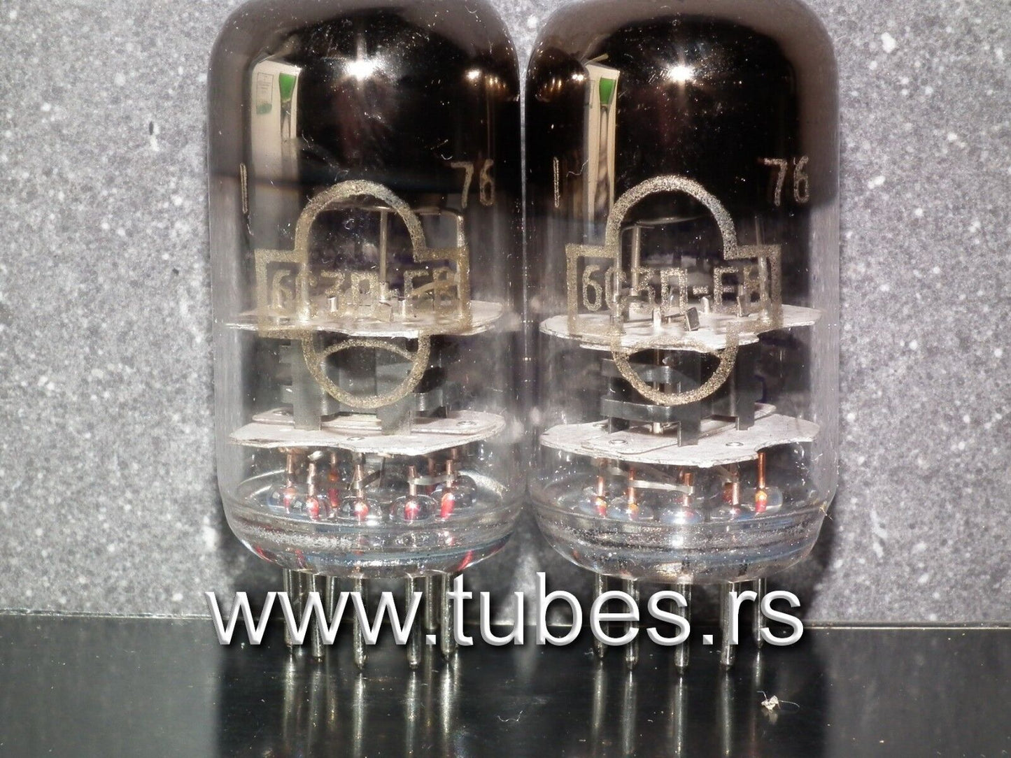 Matched Pair 6S3P-EV 6С3П-ЕВ Reflektor Saratov 1976 EC86 PC86