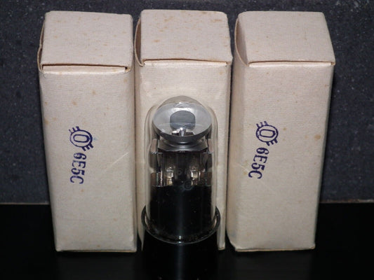One (1 pcs) 6E5S NOS NIB Tuning Indicator Tube Magic Eye 6E5C / 6E5G / 6G5G