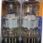 Matched pair PCC88 Siemens 7DJ8 GRAY SHIELD DUAL STAGE GETTER Used tested 90%