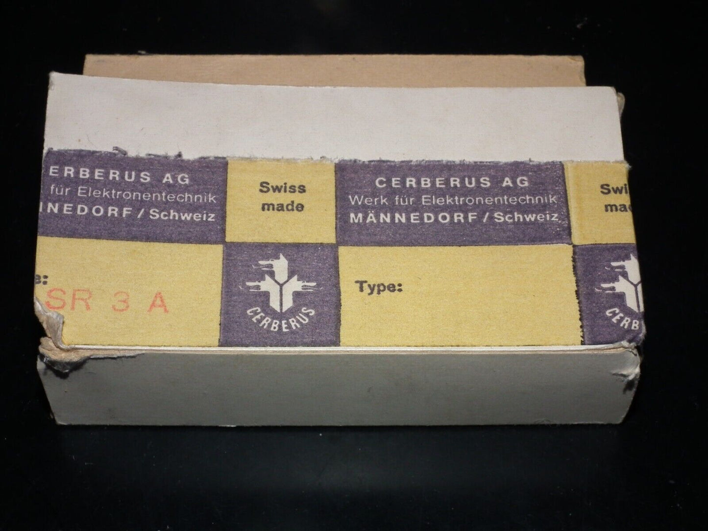 SR3A Cerberus AG Switzerland NOS NIB SR 3A