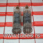 Telefunken EY500A NOS NIB matched pair (6EC4, 6D22S) Vacuum Tube Rectifier