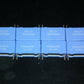 Four (4psc) vintage NOS MKP capacitors 120nF 250V Philips Polypropylene Film 379